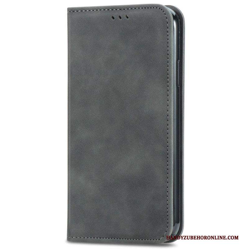 Folio Cover Samsung Galaxy A13 Custodia in pelle Disegno D'epoca