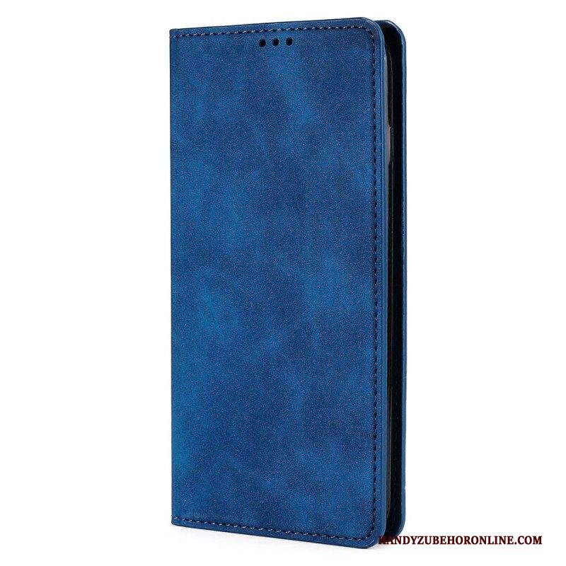 Folio Cover Samsung Galaxy A13 Custodia in pelle Tocco Di Pelle