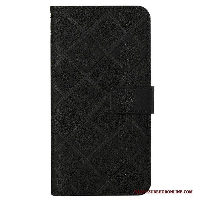 Folio Cover Samsung Galaxy A13 Modello Di Arazzo