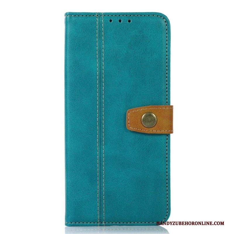 Folio Cover Samsung Galaxy A14 / A14 5G Cinturino D'epoca