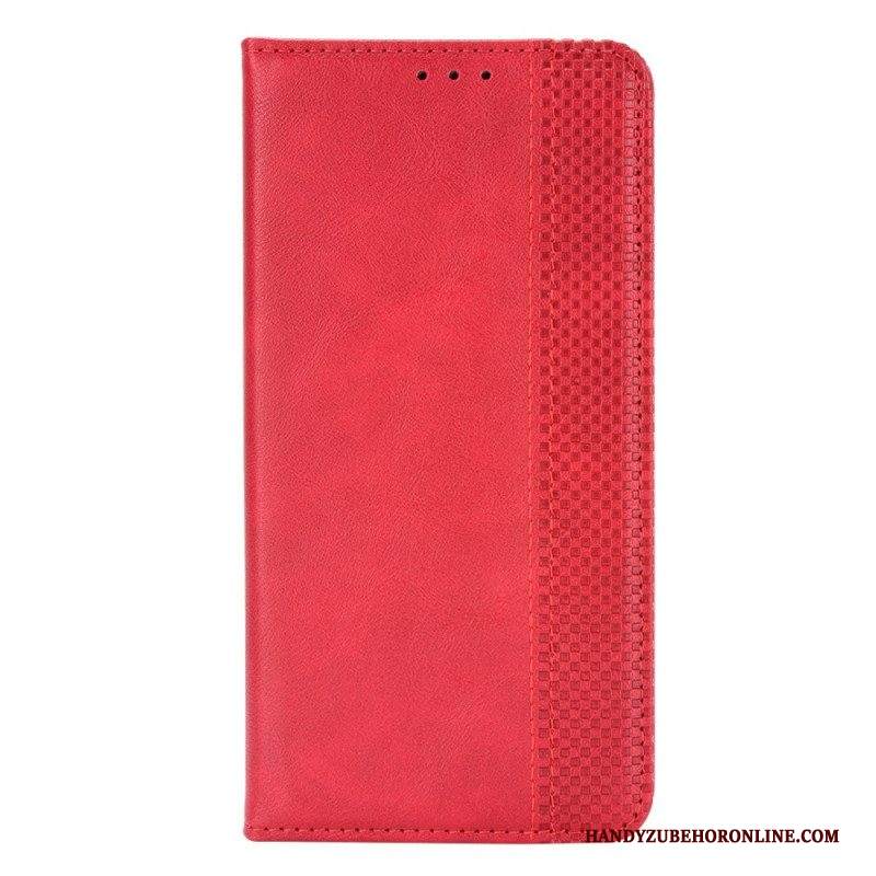 Folio Cover Samsung Galaxy A14 / A14 5G Custodia in pelle Classico D'epoca