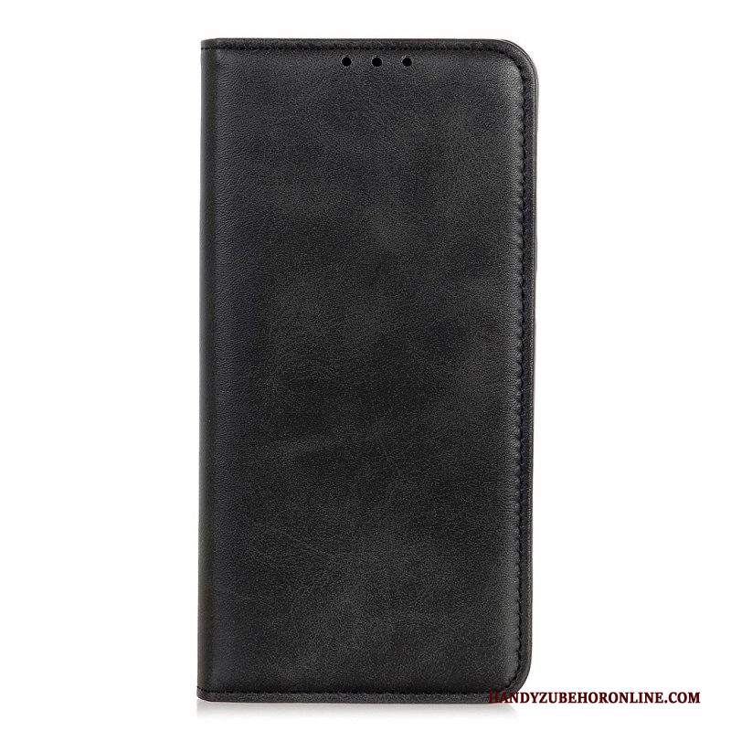 Folio Cover Samsung Galaxy A14 / A14 5G Custodia in pelle Cuoio Spaccato