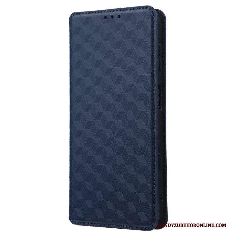 Folio Cover Samsung Galaxy A14 / A14 5G Custodia in pelle Modello 3d