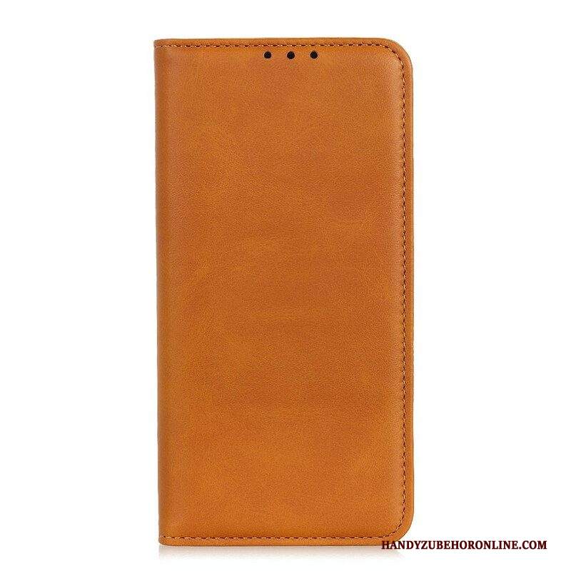 Folio Cover Samsung Galaxy A42 5G Custodia in pelle Cuoio Spaccato