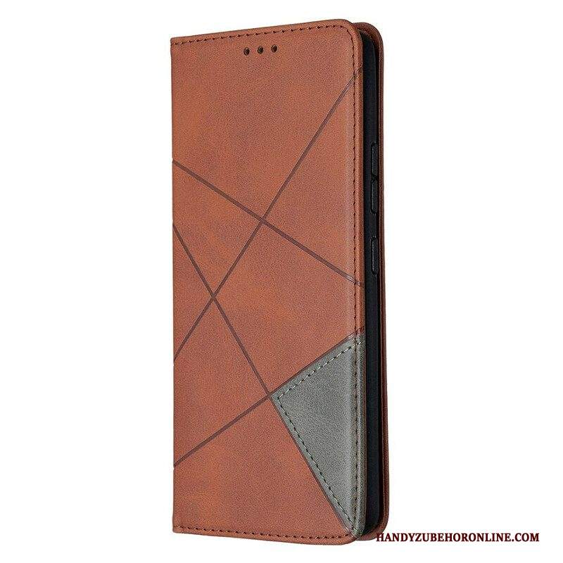 Folio Cover Samsung Galaxy A42 5G Custodia in pelle Stile D'artista