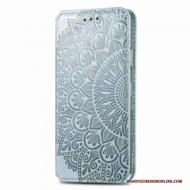 Folio Cover Samsung Galaxy A51 5G Custodia in pelle Mandala