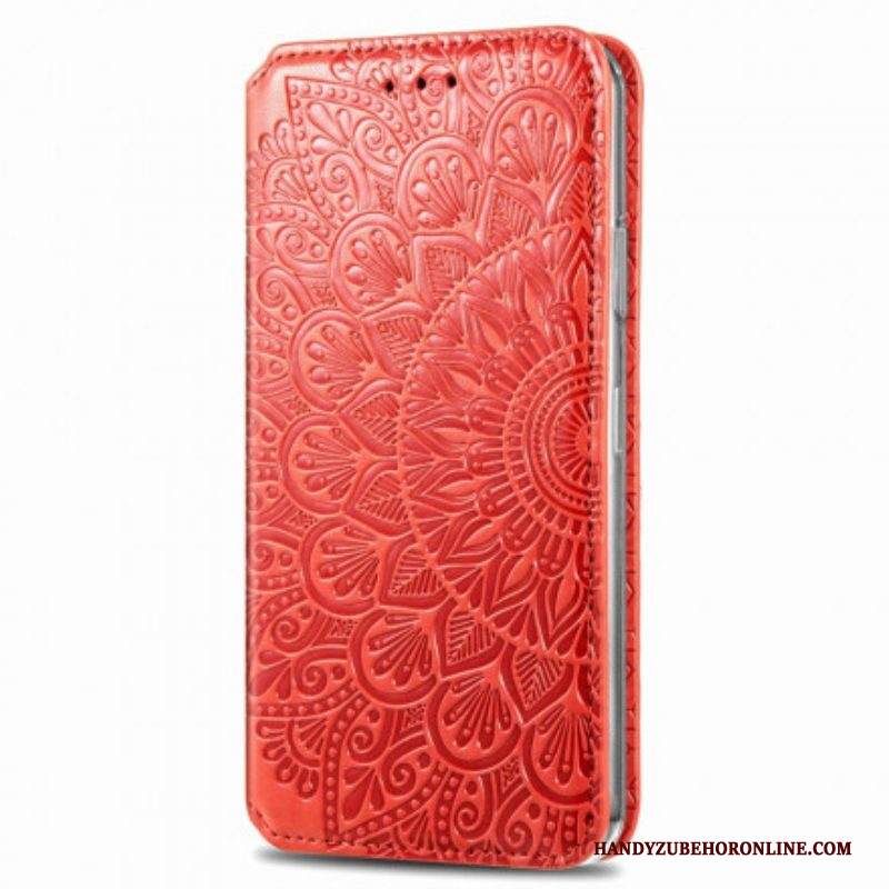 Folio Cover Samsung Galaxy A51 5G Custodia in pelle Mandala