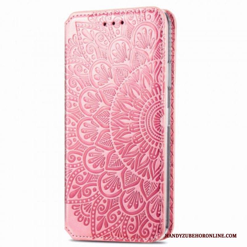 Folio Cover Samsung Galaxy A51 5G Custodia in pelle Mandala