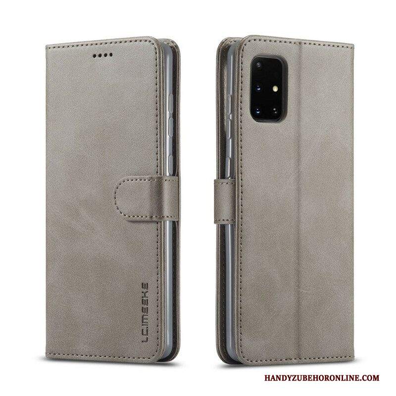 Folio Cover Samsung Galaxy A51 5G Lc.imeeke Effetto Pelle