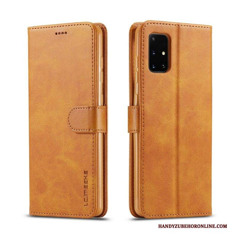 Folio Cover Samsung Galaxy A51 5G Lc.imeeke Effetto Pelle