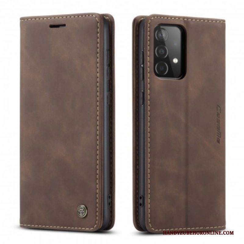 Folio Cover Samsung Galaxy A52 4G / A52 5G / A52s 5G Custodia in pelle Caseme Ecopelle