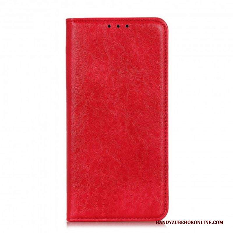 Folio Cover Samsung Galaxy A52 4G / A52 5G / A52s 5G Custodia in pelle Struttura In Pelle Spaccata