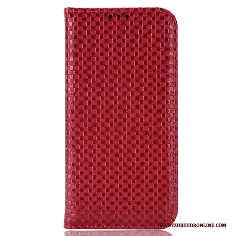 Folio Cover Samsung Galaxy A53 5G Custodia in pelle Trama 3d