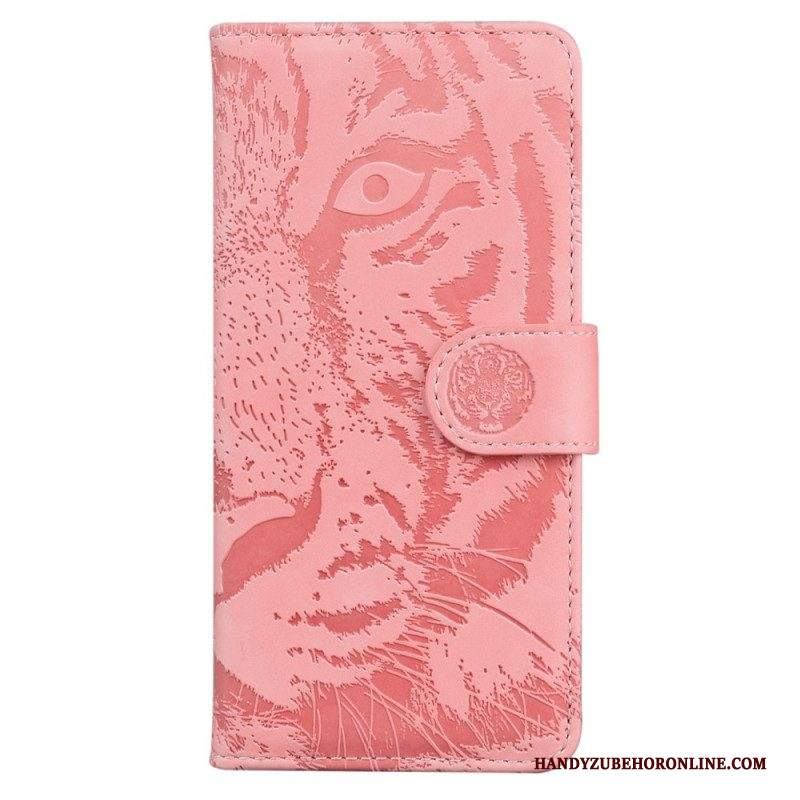 Folio Cover Samsung Galaxy A53 5G Impronta Di Tigre