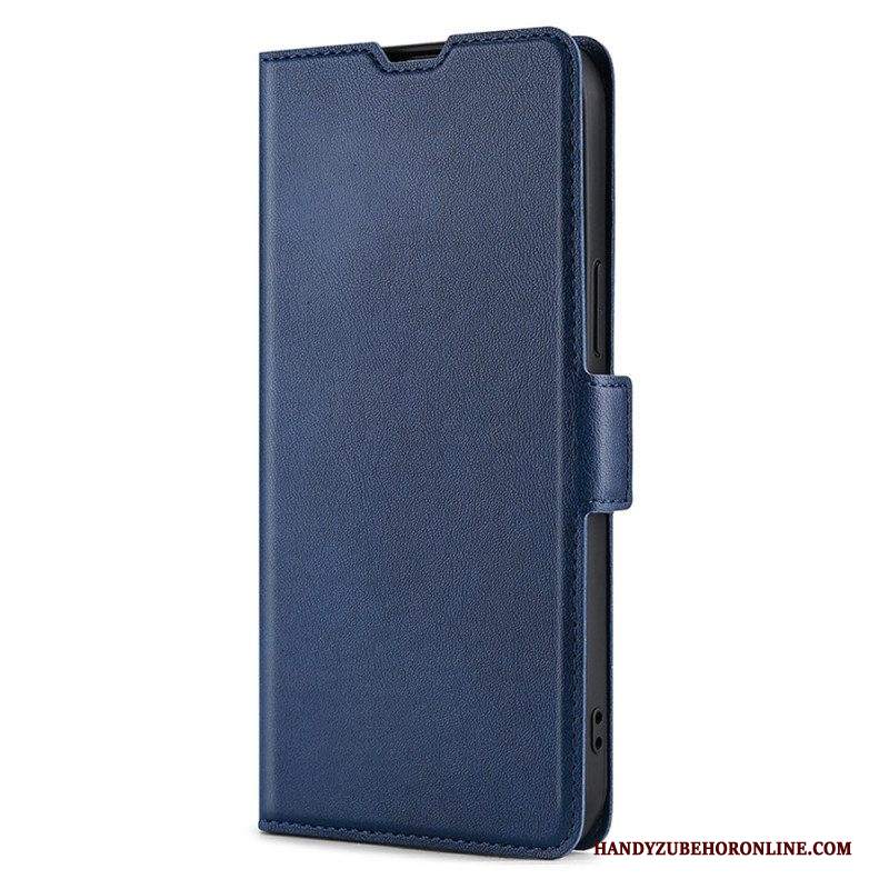 Folio Cover Samsung Galaxy A53 5G Stile In Pelle Ultra Fine