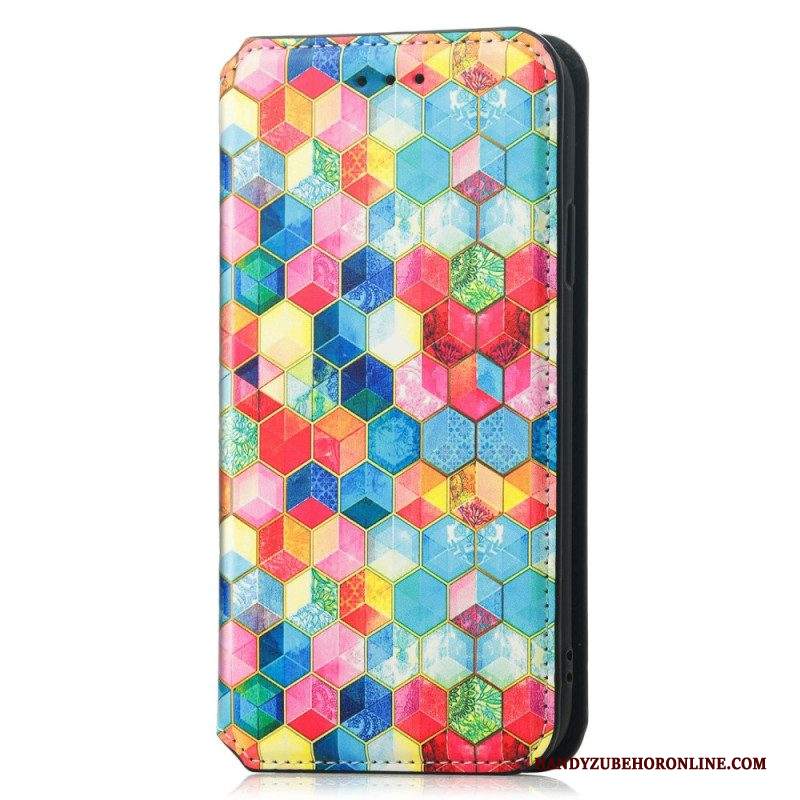 Folio Cover Samsung Galaxy A54 5G Custodia in pelle Caseneo Rfid