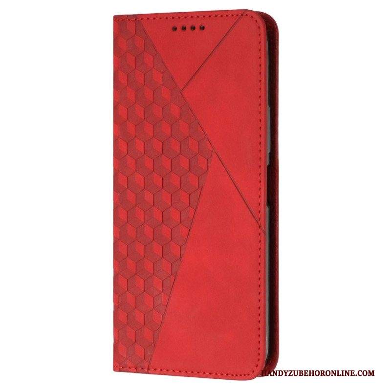 Folio Cover Samsung Galaxy A54 5G Custodia in pelle Modello In Pelle Stile 3d