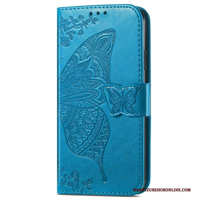 Folio Cover Samsung Galaxy A54 5G Farfalla Barocca