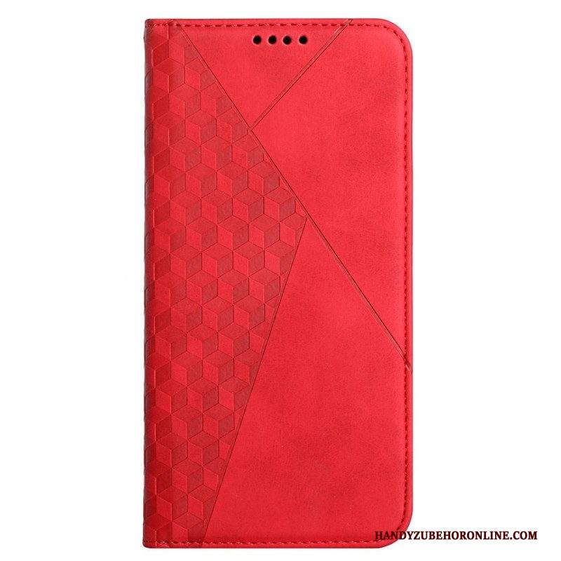 Folio Cover Samsung Galaxy M12 / A12 Custodia in pelle Geo Effetto Pelle