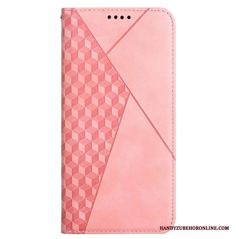 Folio Cover Samsung Galaxy M12 / A12 Custodia in pelle Geo Effetto Pelle