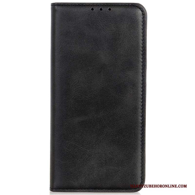 Folio Cover Samsung Galaxy M13 Custodia in pelle Cuoio Spaccato