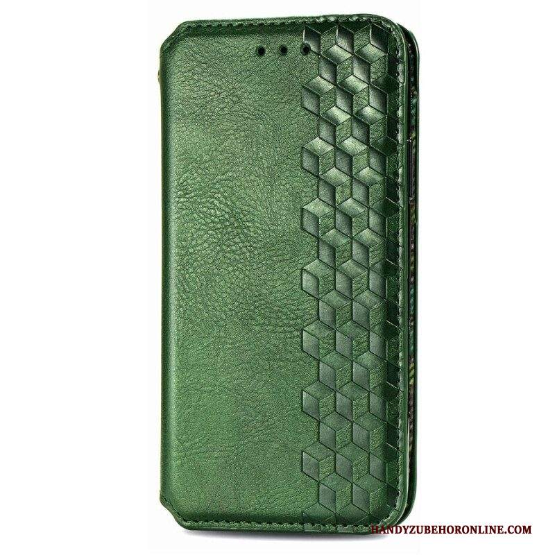 Folio Cover Samsung Galaxy M13 Custodia in pelle Fantasia Effetto Pelle