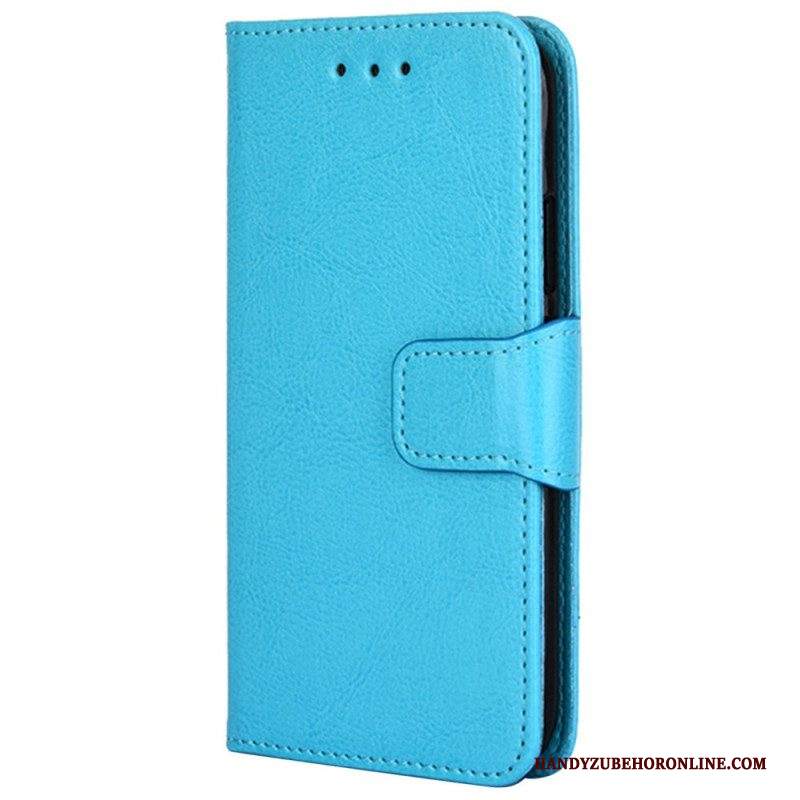 Folio Cover Samsung Galaxy M13 Ecopelle Retrò