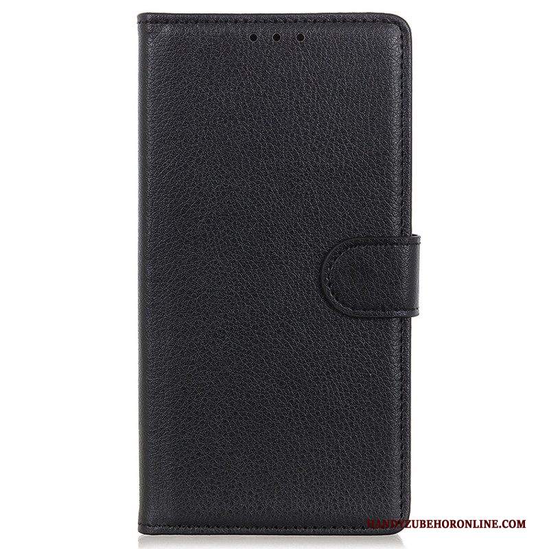 Folio Cover Samsung Galaxy M13 Ecopelle Tradizionale