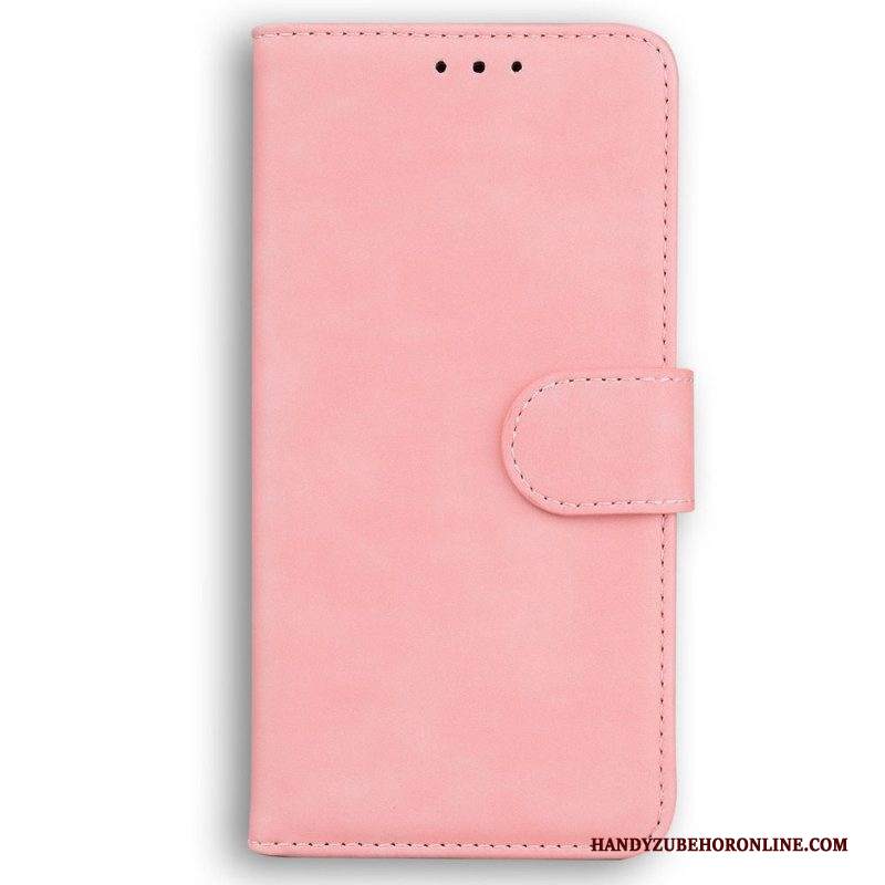 Folio Cover Samsung Galaxy M13 Effetto Pelle Couture