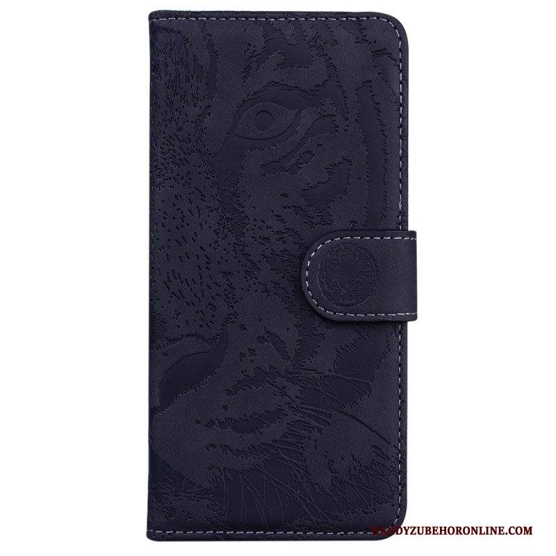 Folio Cover Samsung Galaxy M13 Impronta Di Tigre