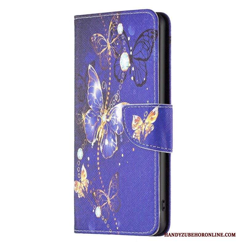 Folio Cover Samsung Galaxy M23 5G Belle Farfalle