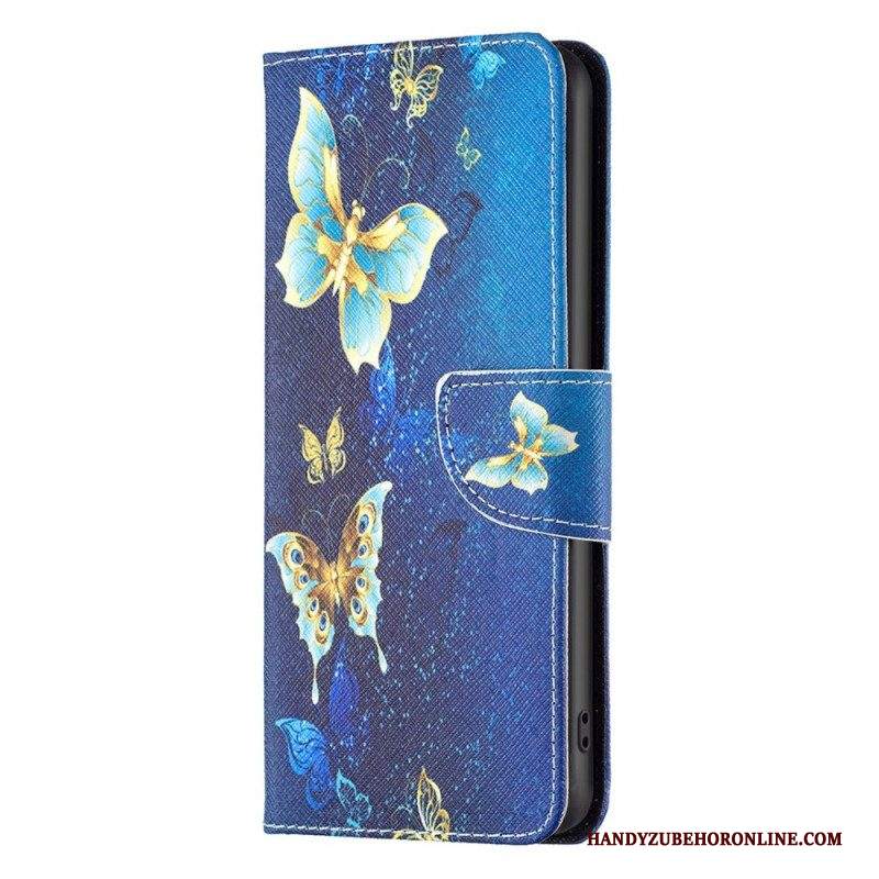 Folio Cover Samsung Galaxy M23 5G Belle Farfalle