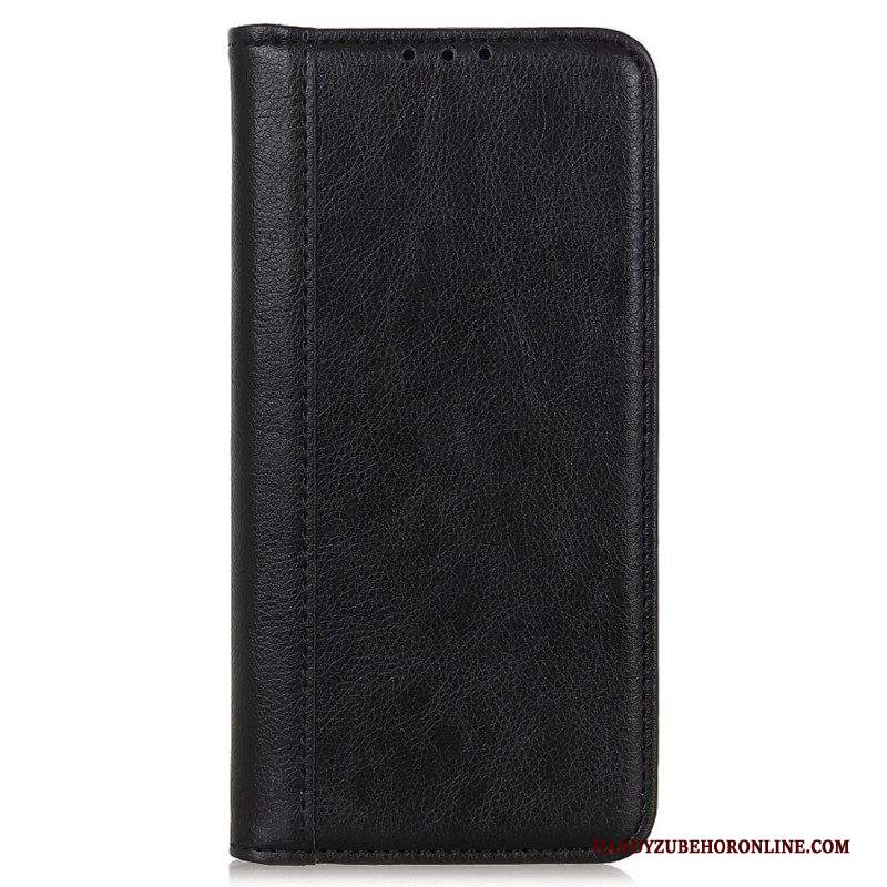 Folio Cover Samsung Galaxy M23 5G Custodia in pelle Cuoio Spaccato