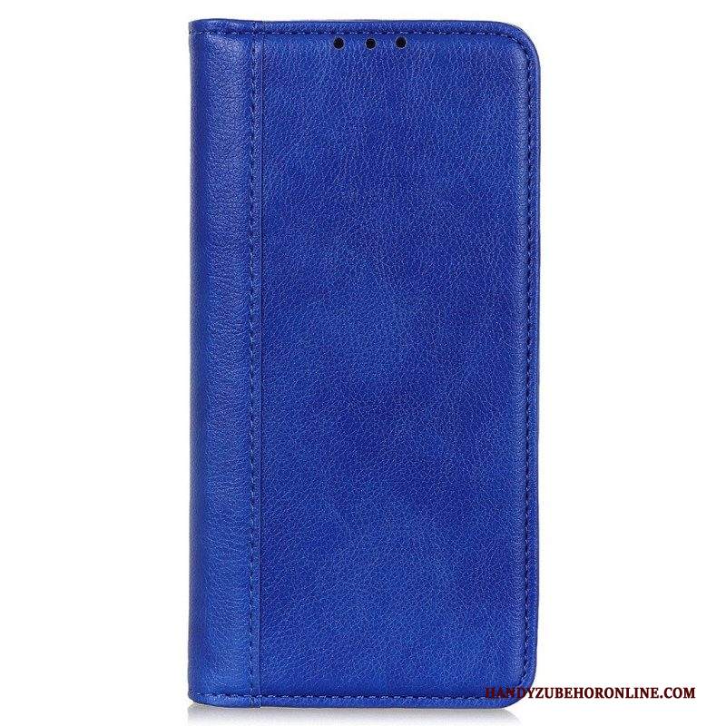 Folio Cover Samsung Galaxy M23 5G Custodia in pelle Cuoio Spaccato