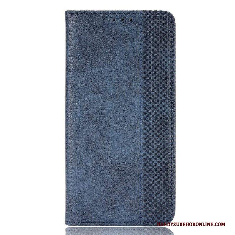 Folio Cover Samsung Galaxy M23 5G Custodia in pelle Effetto Pelle Vintage Stilizzato