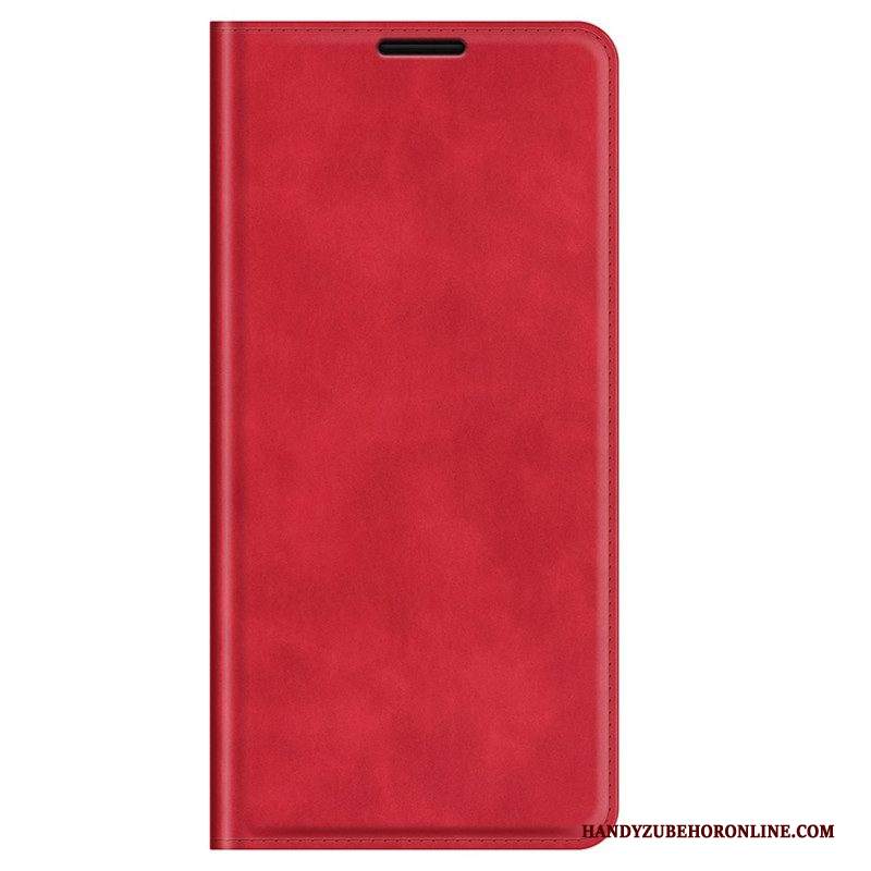 Folio Cover Samsung Galaxy M32 Custodia in pelle Design In Pelle Stile