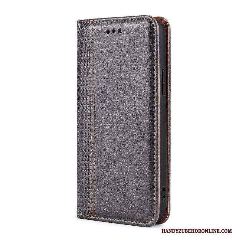 Folio Cover Samsung Galaxy M32 Custodia in pelle Stile Vintage In Pelle