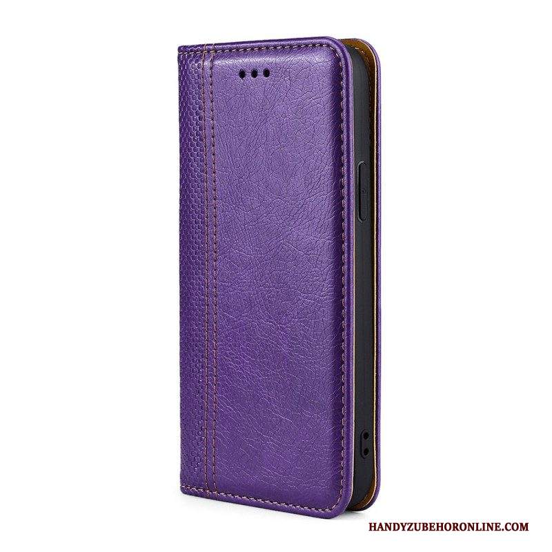 Folio Cover Samsung Galaxy M32 Custodia in pelle Stile Vintage In Pelle