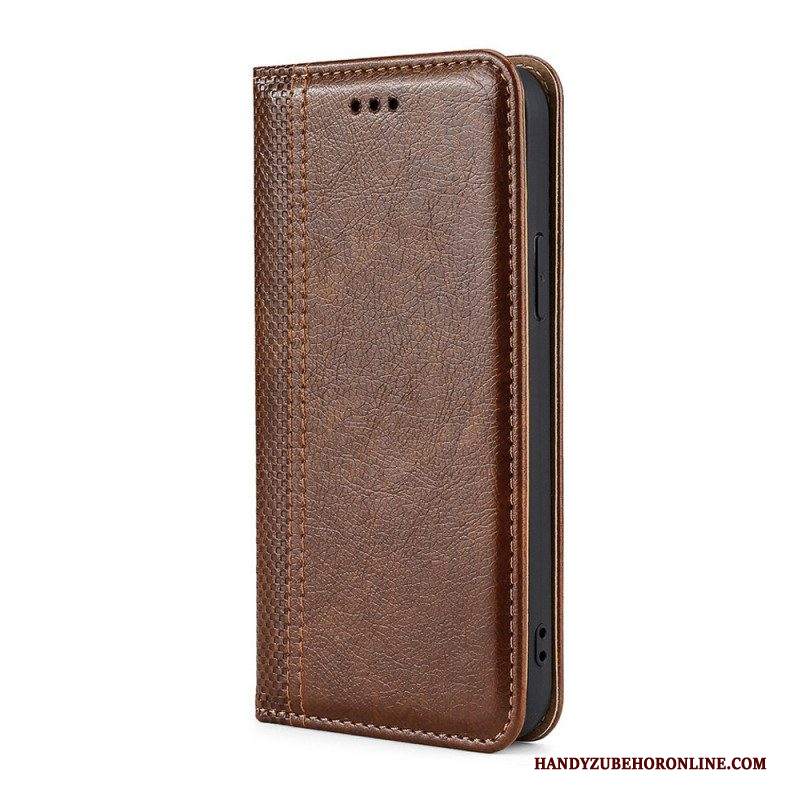 Folio Cover Samsung Galaxy M32 Custodia in pelle Stile Vintage In Pelle