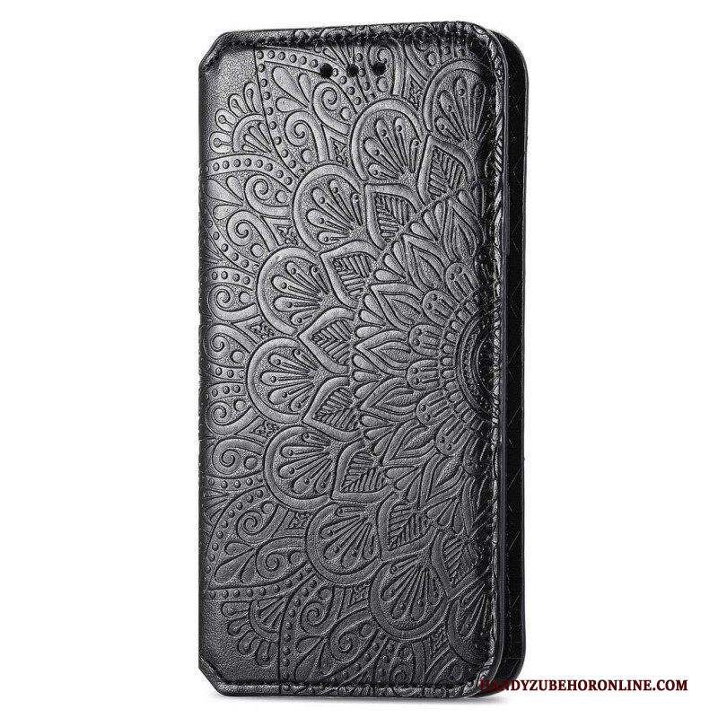 Folio Cover Samsung Galaxy M52 5G Custodia in pelle Finta Pelle Anticata