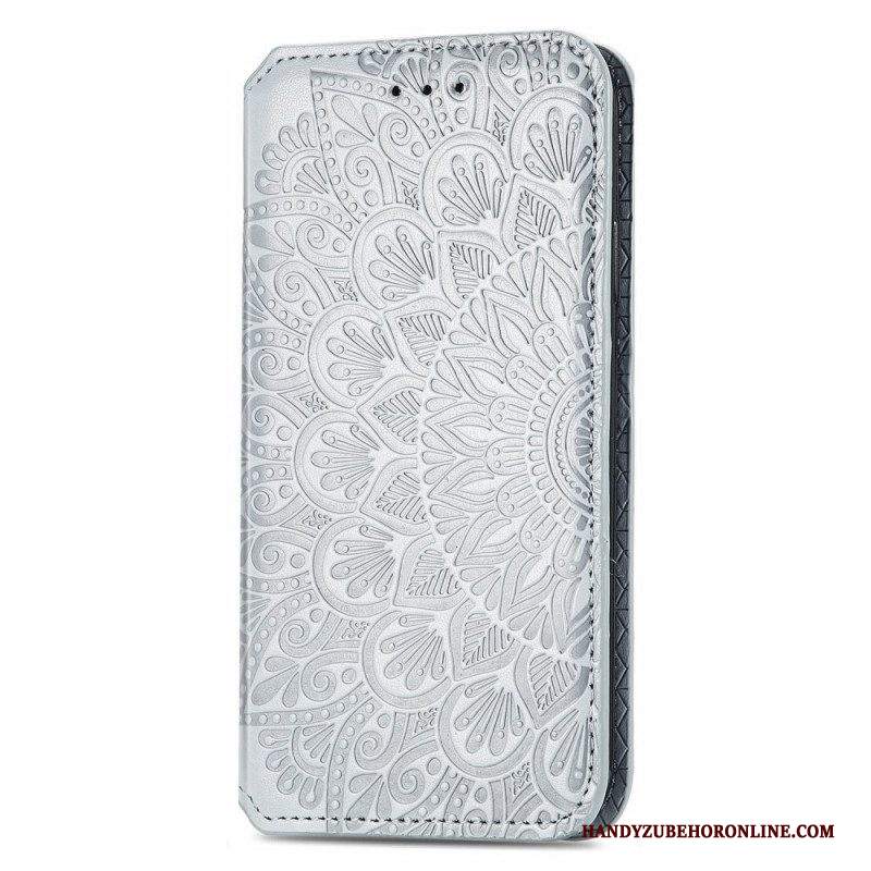 Folio Cover Samsung Galaxy M52 5G Custodia in pelle Finta Pelle Anticata