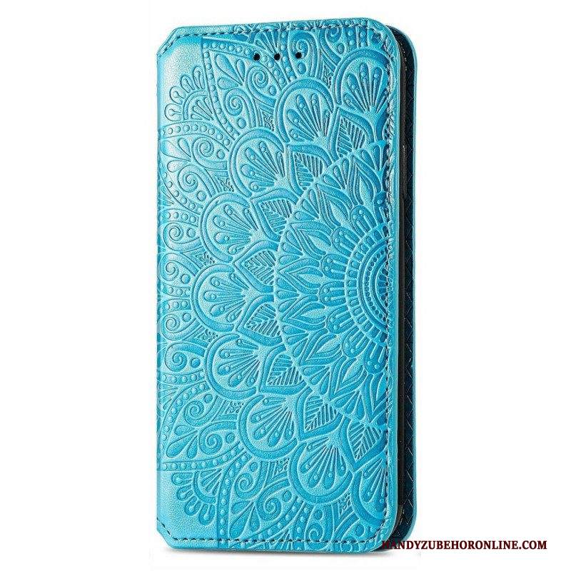 Folio Cover Samsung Galaxy M52 5G Custodia in pelle Finta Pelle Anticata