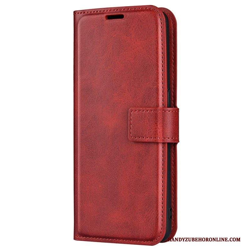 Folio Cover Samsung Galaxy M52 5G Custodia in pelle Pelle Elegante