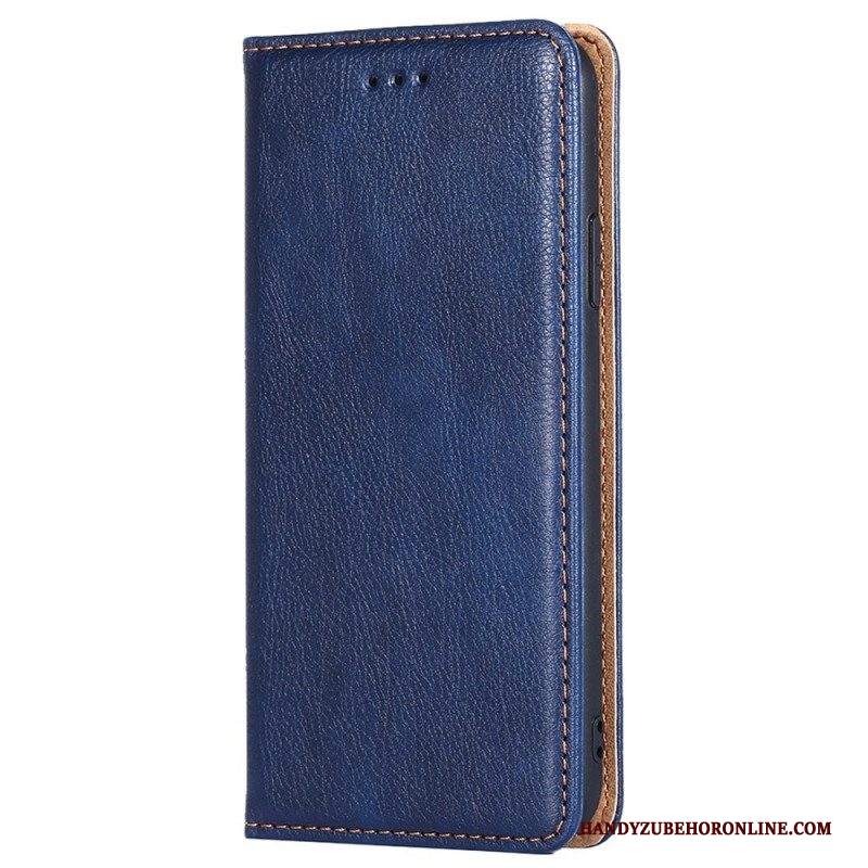 Folio Cover Samsung Galaxy M53 5G Custodia in pelle Ecopelle Retrò