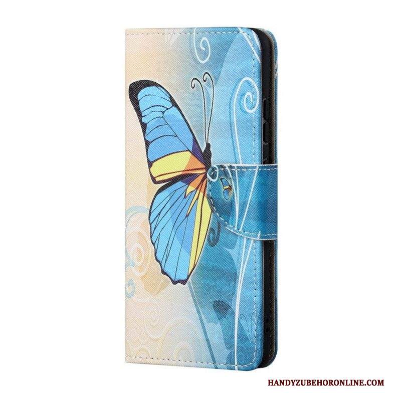 Folio Cover Samsung Galaxy M53 5G Farfalle Colorate