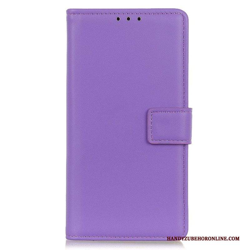 Folio Cover Samsung Galaxy M53 5G Stile In Pelle