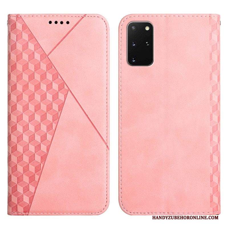 Folio Cover Samsung Galaxy S20 Plus / S20 Plus 5G Custodia in pelle Geo Effetto Pelle