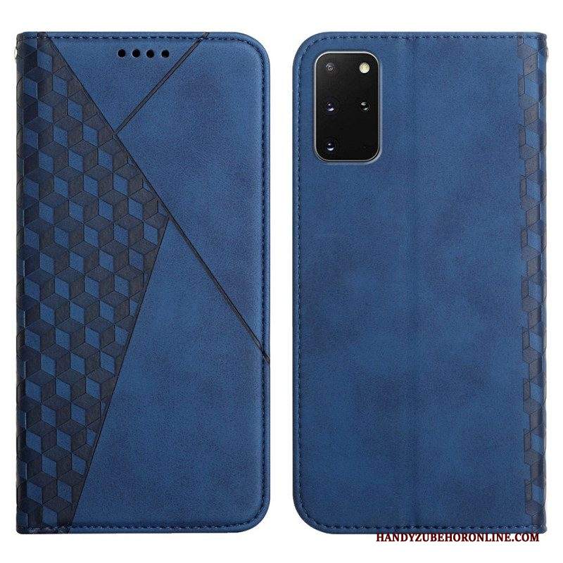 Folio Cover Samsung Galaxy S20 Plus / S20 Plus 5G Custodia in pelle Geo Effetto Pelle