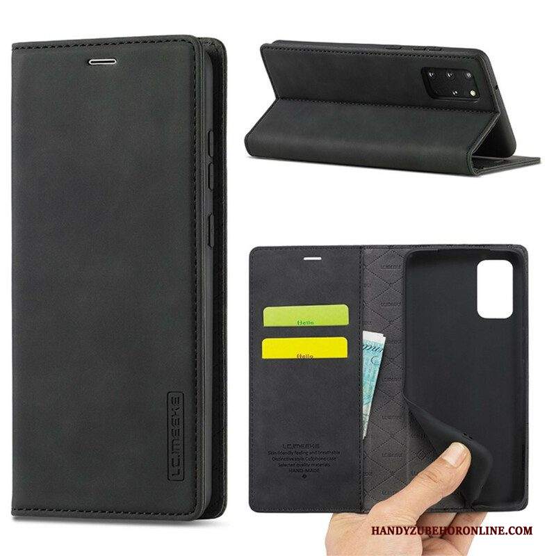 Folio Cover Samsung Galaxy S20 Plus / S20 Plus 5G Custodia in pelle Lc.imeeke Effetto Pelle