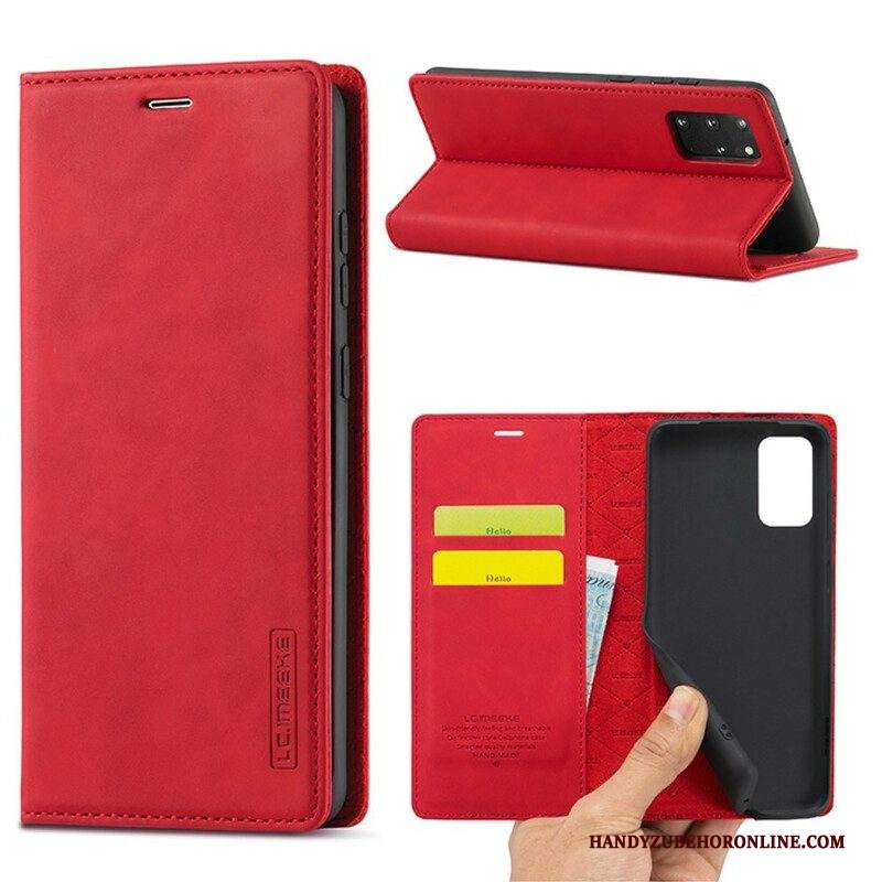 Folio Cover Samsung Galaxy S20 Plus / S20 Plus 5G Custodia in pelle Lc.imeeke Effetto Pelle